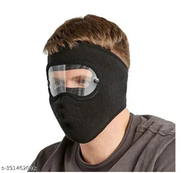 premium woolen face mask for winter – breathable & warm knitted mouth cover for cold protection (washable & reusable)m,035,170