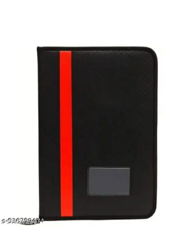 premium a4 size faux leather executive file folder professional document organizer with pocketsm,049,142