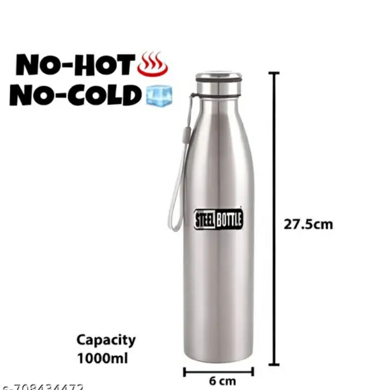 premium stainless steel fridge water bottle durable, leak proof & eco friendly drinking bottle (1000ml)m,052,250, premium stainless steel fridge water bottle durable, leak proof & eco friendly drinking bottle (1000ml)m,052,250,
