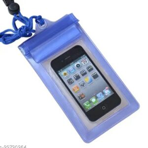 universal waterproof mobile pouch cover with neck strap ipx8 certified (pack of 1)m,065,131
