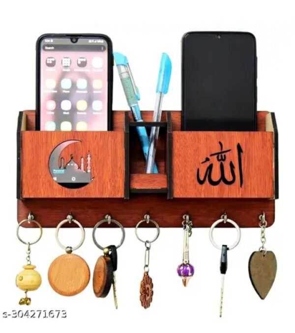 product title premium handcrafted wooden elephant mobile holder – artistic desktop smartphone stand and decorative showpiece for home, office, and gifting (natural brown)m,067,99