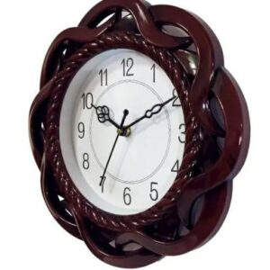 premium 3d diy wall clock – large modern acrylic mirror surface stickers for home, office, and living room decor (black/golden)m,043,200