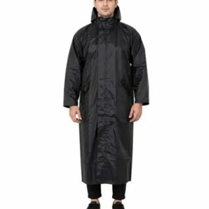 premium waterproof raincoat for men & women with hood and storage bag (pack of 1)m,095,321