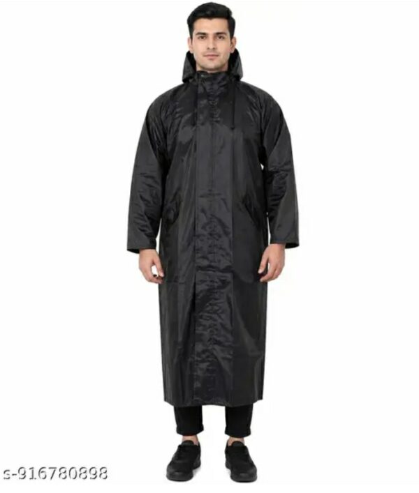 premium waterproof raincoat for men & women with hood and storage bag (pack of 1)m,095,321