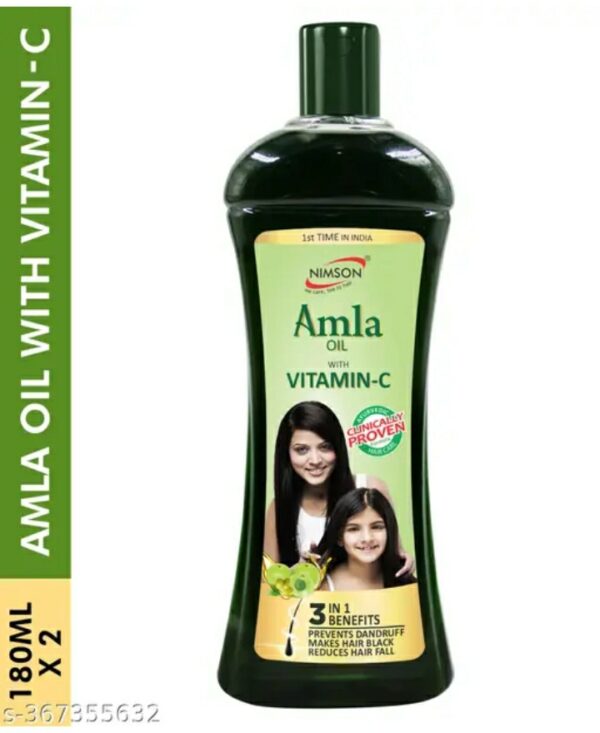 premium amla hair oil for strong, long & shiny hair natural scalp nourishment (pack of 1)m,105,225