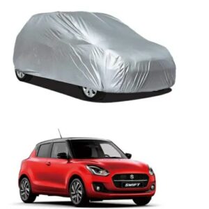 premium universal car body cover – water resistant, dust proof & uv protection for all weather car care (silver/grey)m,37,574
