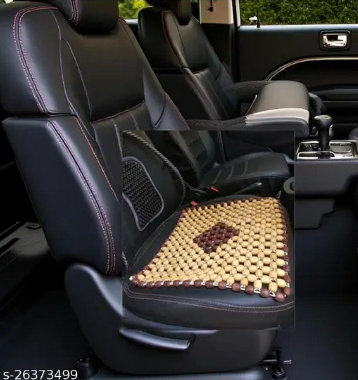 universal wooden bead seat cushion – breathable back support for car driver seat, office chair, and home comfort | natural wood massaging seat cover (brown/tan)m,084,474 universal wooden bead seat cushion – breathable back support for car driver seat, office chair, and home comfort | natural wood massaging seat cover (brown/tan)m,084,474