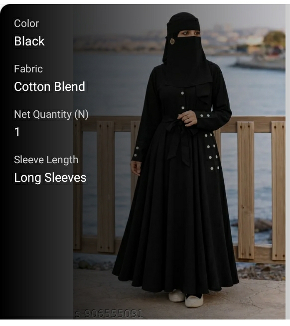 premium 3 layer full size niqab – high quality breathable soft georgette burkha face cover | long khimar style islamic veil for women (black)m,088,435 premium 3 layer full size niqab – high quality breathable soft georgette burkha face cover | long khimar style islamic veil for women (black)m,088,435