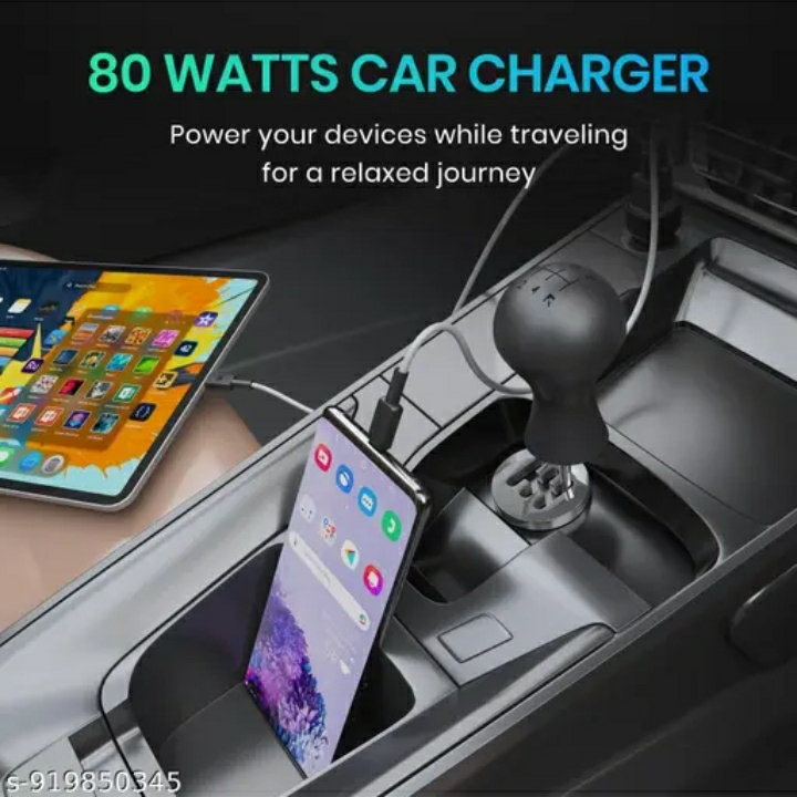premium high speed fast car charger – dual usb port adapter with quick charge 3.0 technology, universal compatibility for smartphones, tablets, and dash cams (black)m,061,224 premium high speed fast car charger – dual usb port adapter with quick charge 3.0 technology, universal compatibility for smartphones, tablets, and dash cams (black)m,061,224