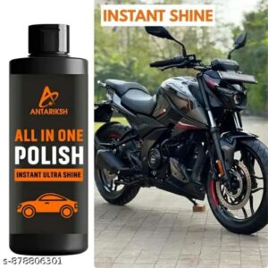 premium multi purpose dashboard & leather polish gel – instant shine restorer for car, bike, plastic, vinyl, and leather surfaces | long lasting protection with applicator sponge,m,079,115
